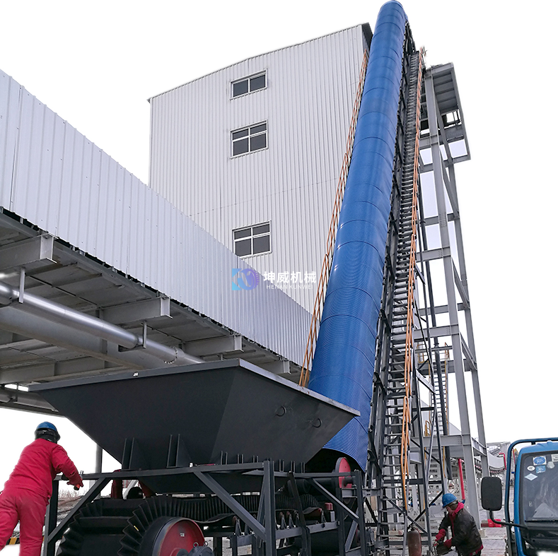 大傾角皮帶輸送機 大傾角皮帶輸送機